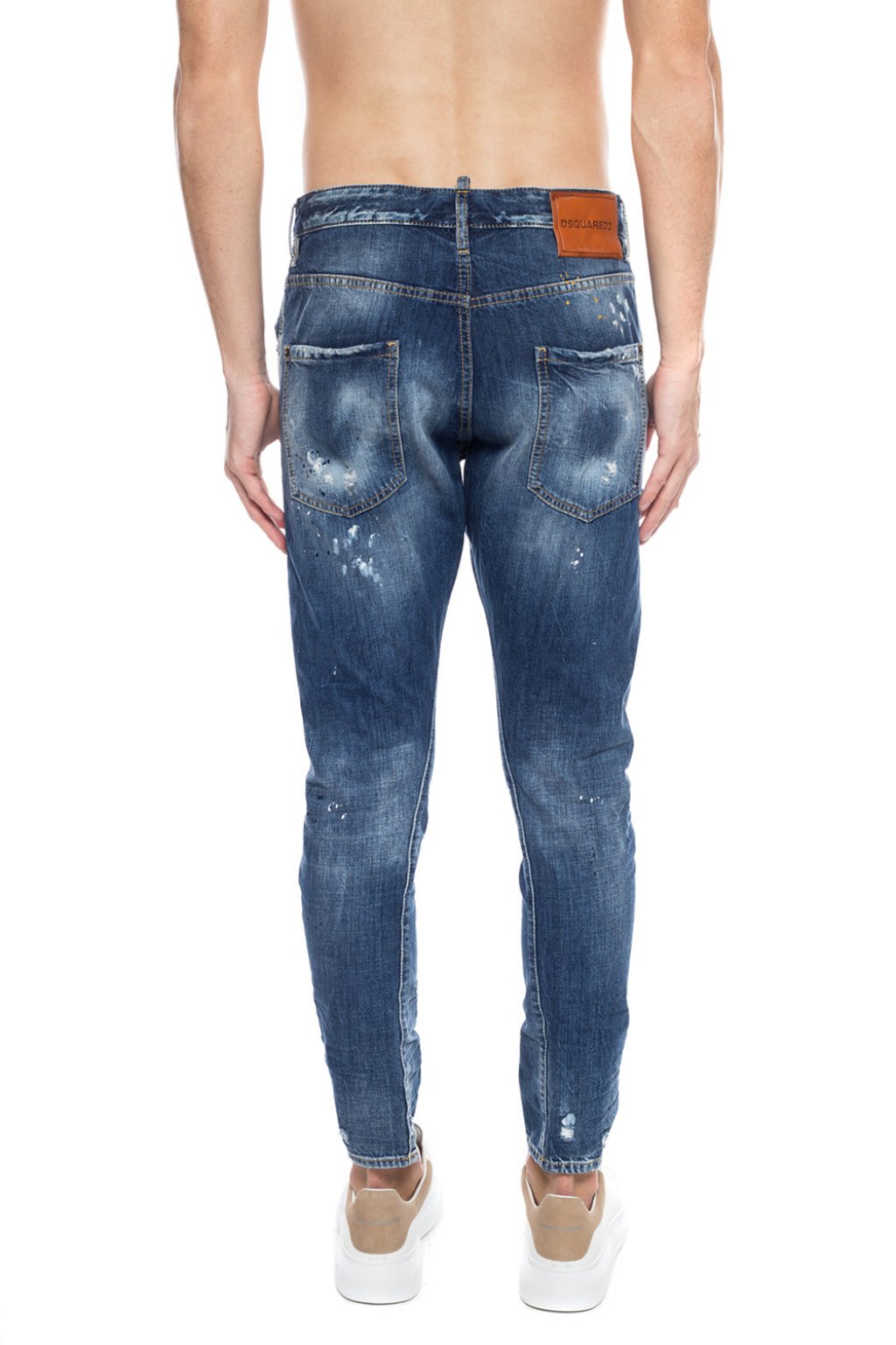 Navy blue 'Classic Kenny Twist Jean' jeans Dsquared2 - Vitkac GB